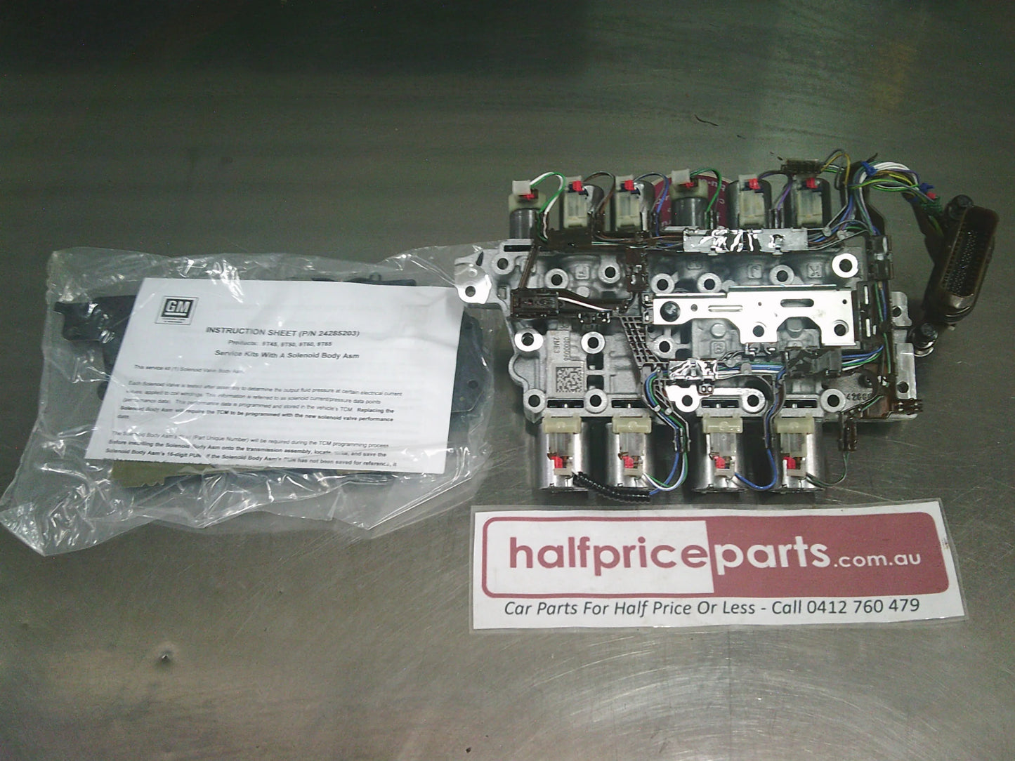 Holden ZB Commodore Genuine Automatic Transmission Control Valve Solenoid Body Module New Part