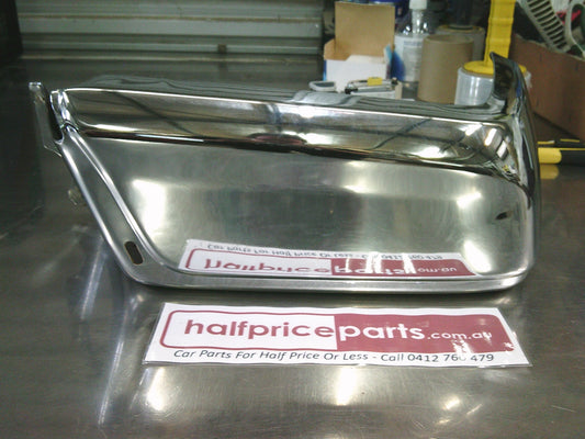 Holden RC Colorado Genuine Left Hand Rear Bumper Chrome Corner New Part