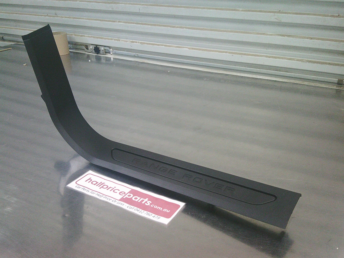 Range Rover Evoque Genuine Left Hand Passenger Front Door Tread Plate (Black In Colour) New Part
