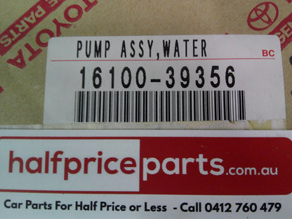 Toyota Coaster/Dyna Genuine Water Pump With Gasket New Part