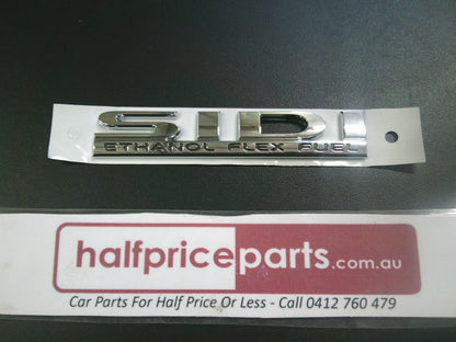 Holden VE Commodore/ WM Caprice/Statesman Genuine SIDI Ethanol Flex Fuel Badge New Part