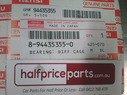 Isuzu/Holden Genuine Differential Bearing - New Part