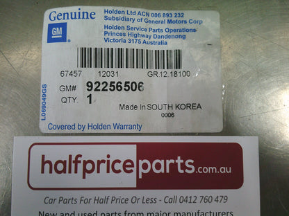 Holden VE Calais Series II Genuine Boot Lip Spoiler (Primer) - New Part