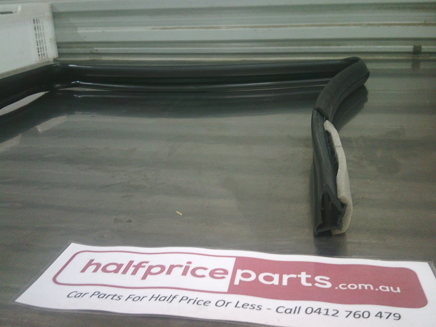 Holden RG Colorado Genuine Left Hand Rear Window Run Channel Rubber New Part