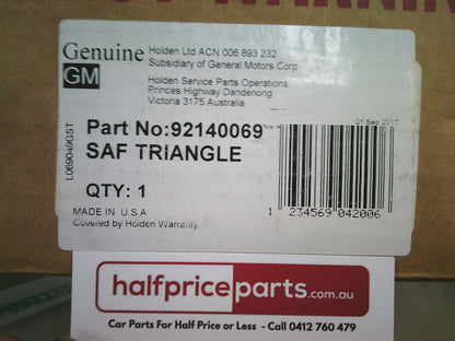Holden Caprice/Grange WK/WL Genuine Safety Triangle Kit New Part