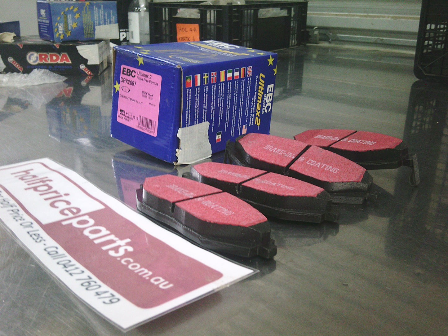 EBC Front Brake Pad Set Suits Holden Barina Spark -  New Part