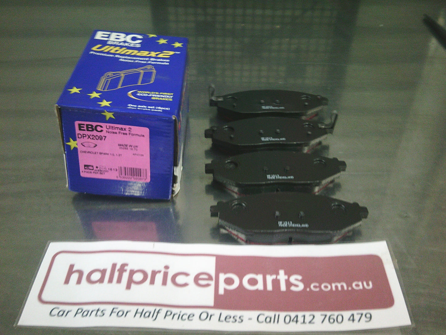 EBC Front Brake Pad Set Suits Holden Barina Spark -  New Part