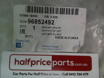Holden TM Barina Genuine Manual Transmission Engine Mount Bracket New Part