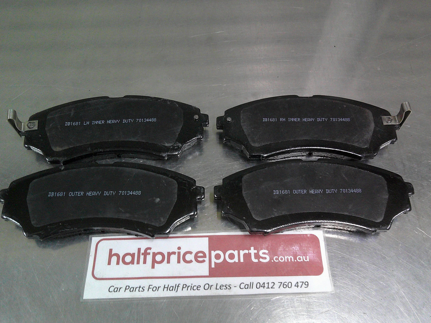 Bendix Front Disc Brake Pad Set Suits Ford PJ/PK Ranger New Part