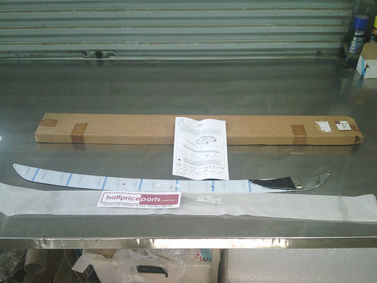 Peugeot 2008 Genuine Stainless Steel Rear Bumper Protector New Part
