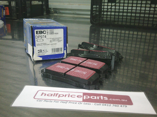 EBC Rear Disc Brake Pad Set Suits Isuzu MU-X - New Part