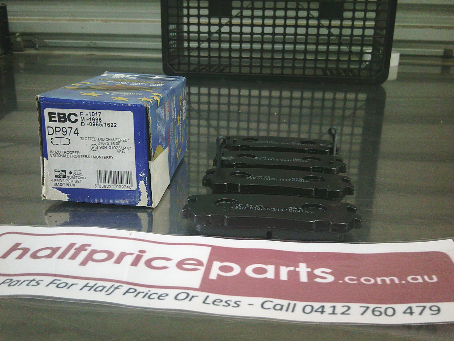 EBC Rear Disc Brake Pad Set Suits Isuzu MU-X - New Part