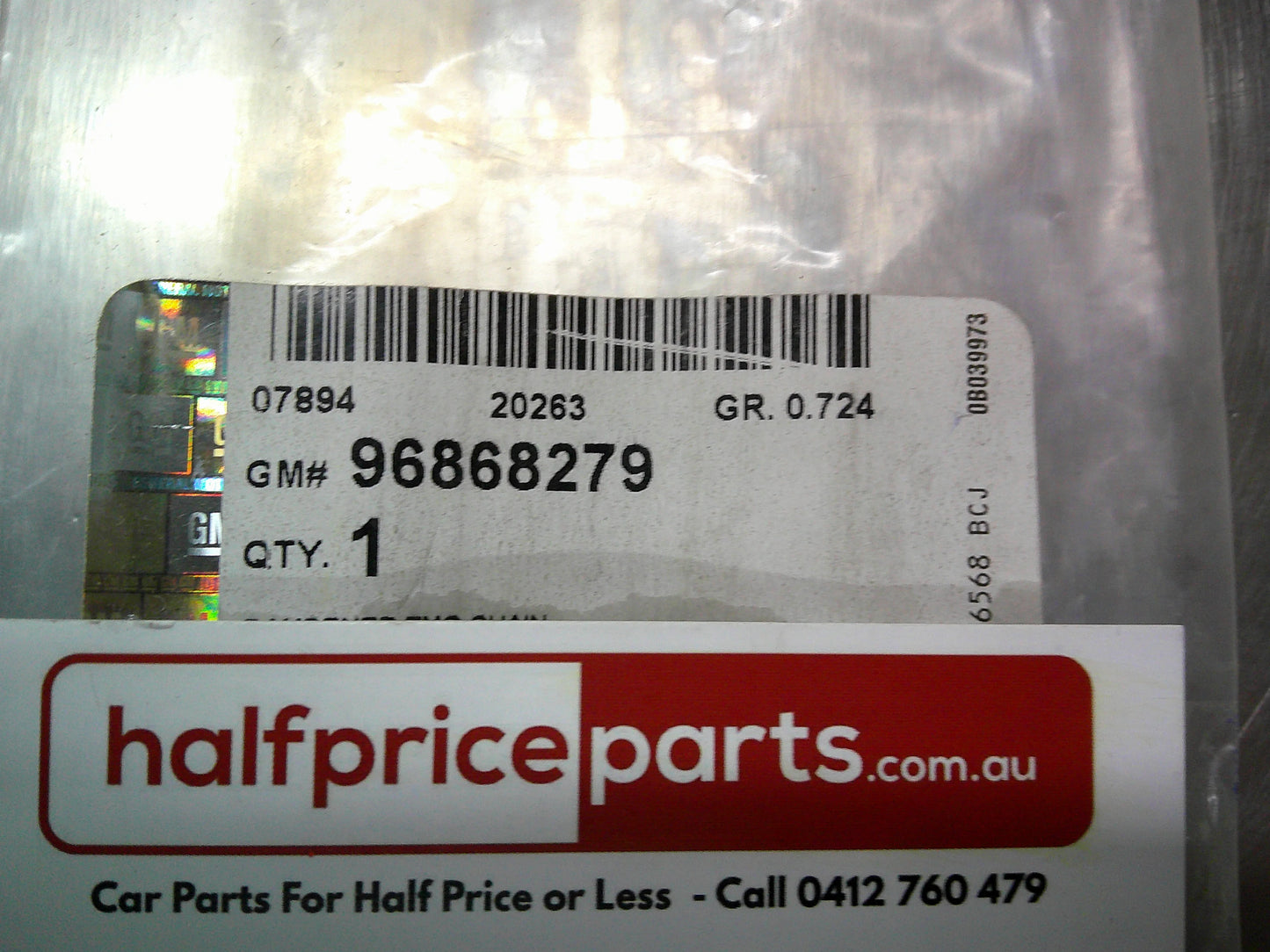 Holden JH Cruze/CG Captiva Genuine Timing Belt Chain Guide New Part