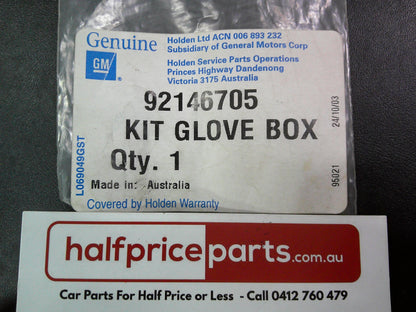 Holden Genuine Glove Box Kit New Part
