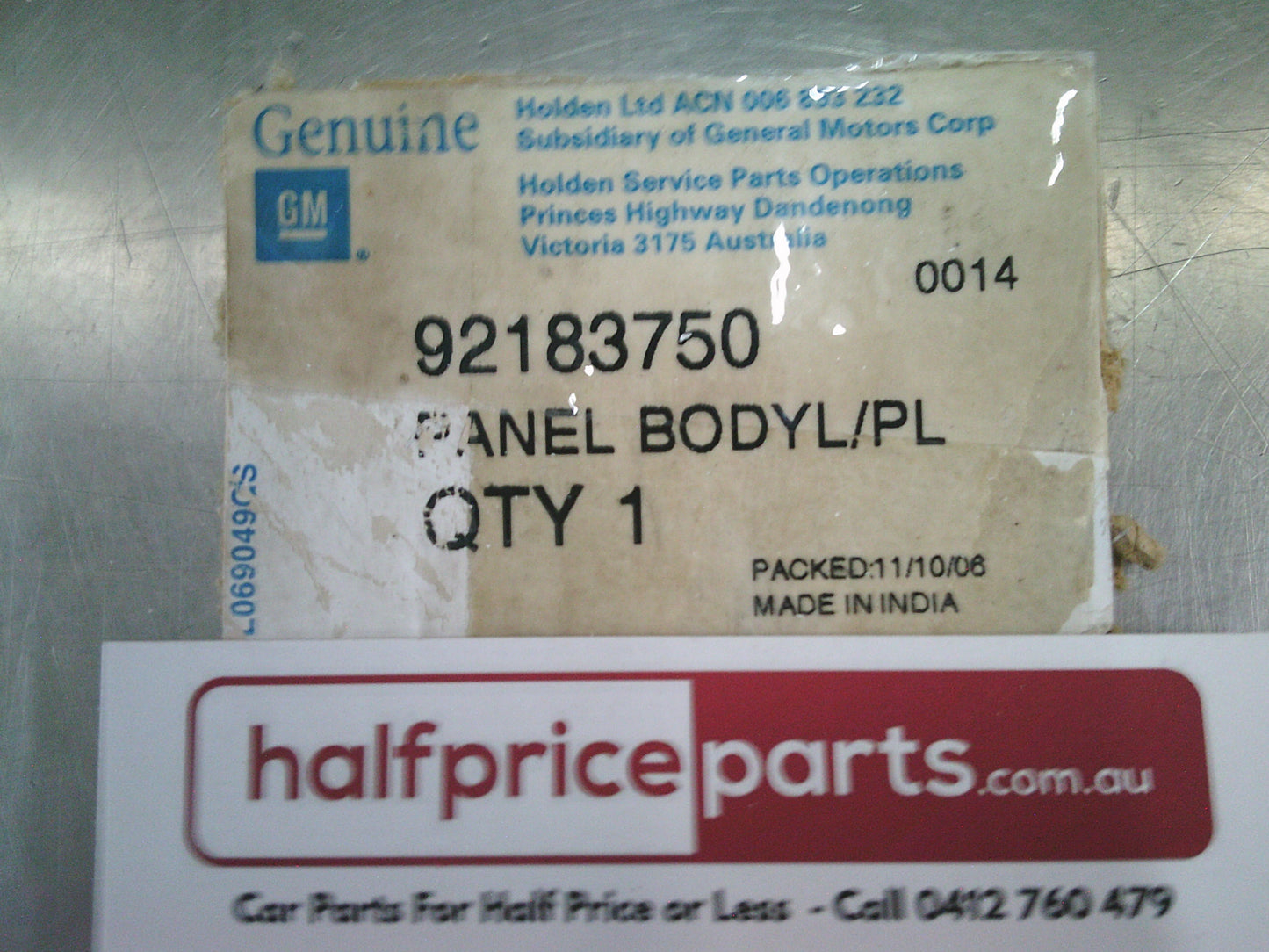 Holden WM Statesman /Caprice Genuine Left hand Rear C-Pillar Trim New Part