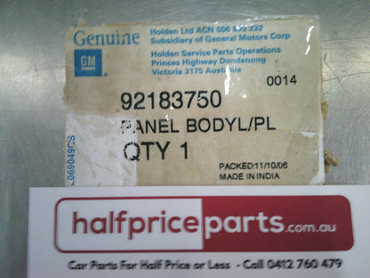 Holden WM Statesman /Caprice Genuine Left hand Rear C-Pillar Trim New Part