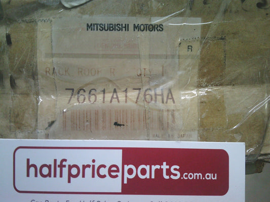 Mitsubishi Pajero Genuine Left Hand Roof Rail (Factory Silver) New Part