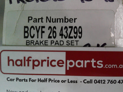 Mazda Protege Genuine Rear Brake Pads New Part