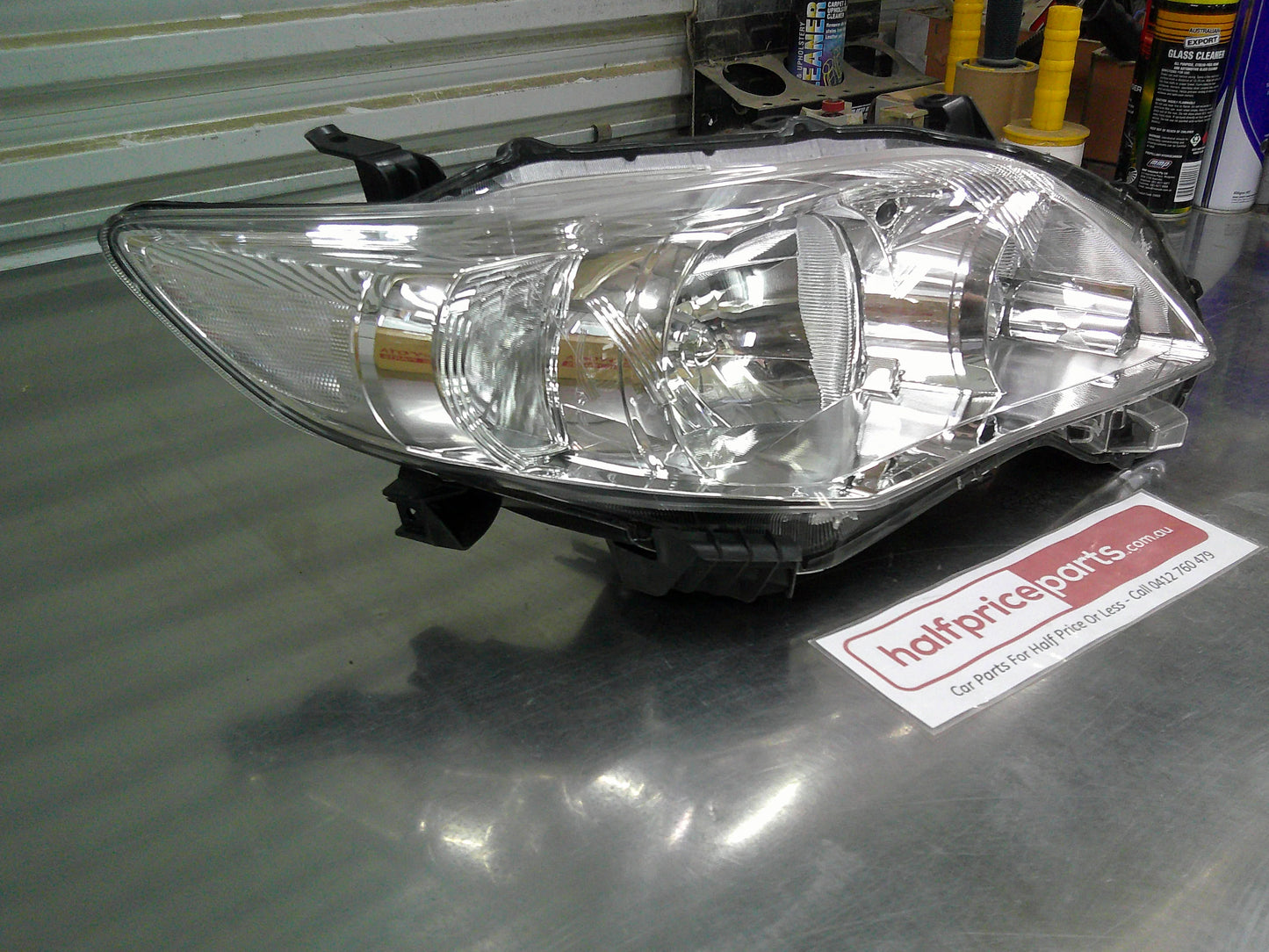Toyota Corolla ZRE152 Sedan Genuine Right Hand Head Light (Non Xenon) New Part.
