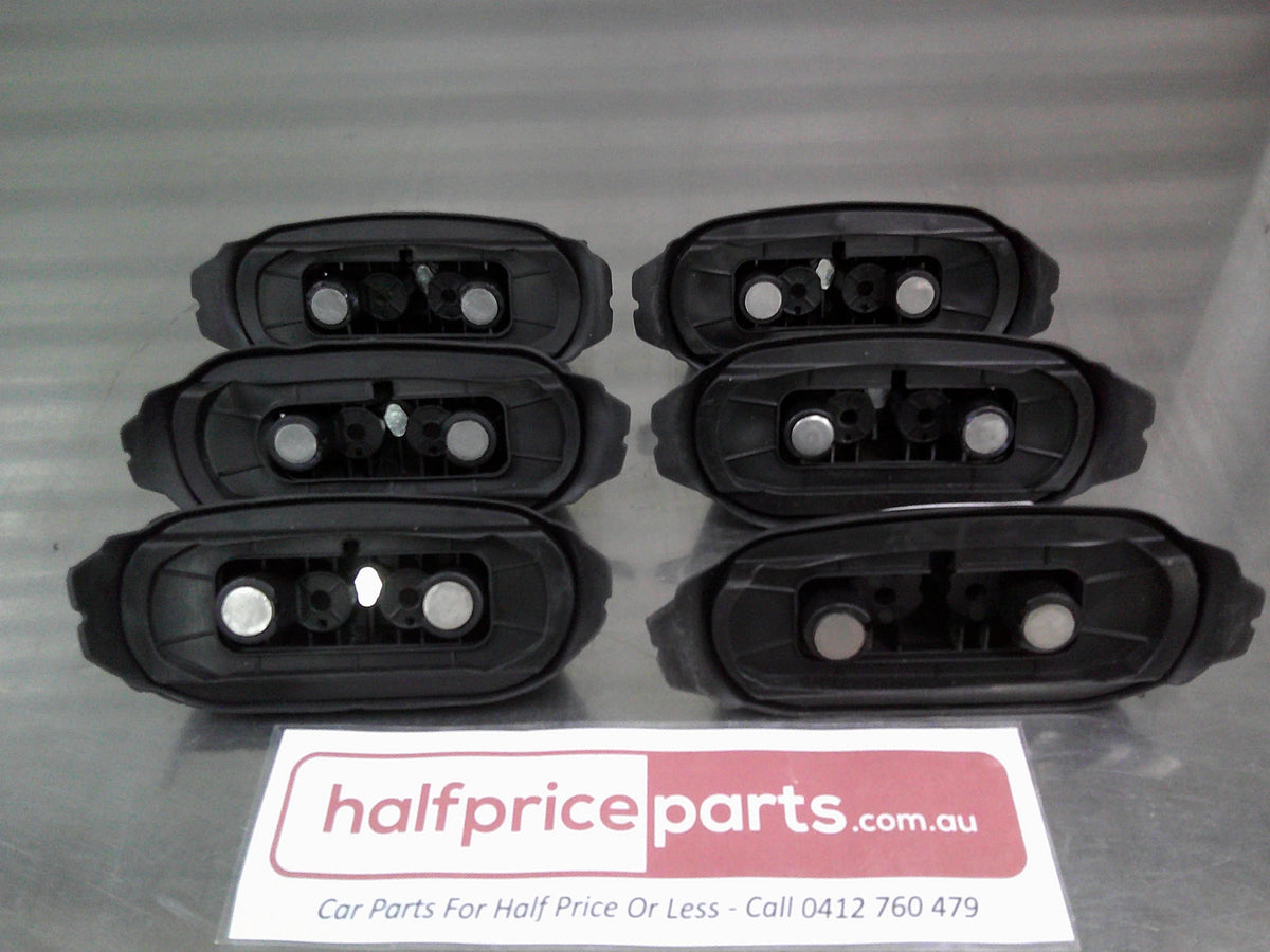 Toyota Hilux Dual Cab Genuine Aero Style Roof Rack Feet Only Replacements New Part