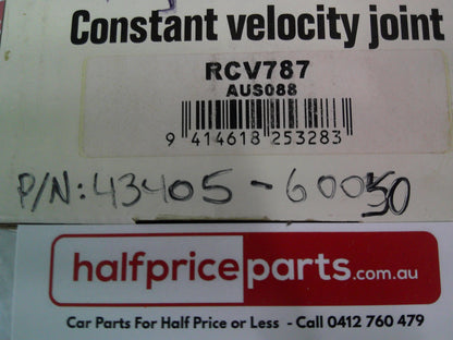 RT Front Outer Axle Shaft Sub Assembly Suits Toyota Landcruiser 70/76/78/79/80/105 New Part