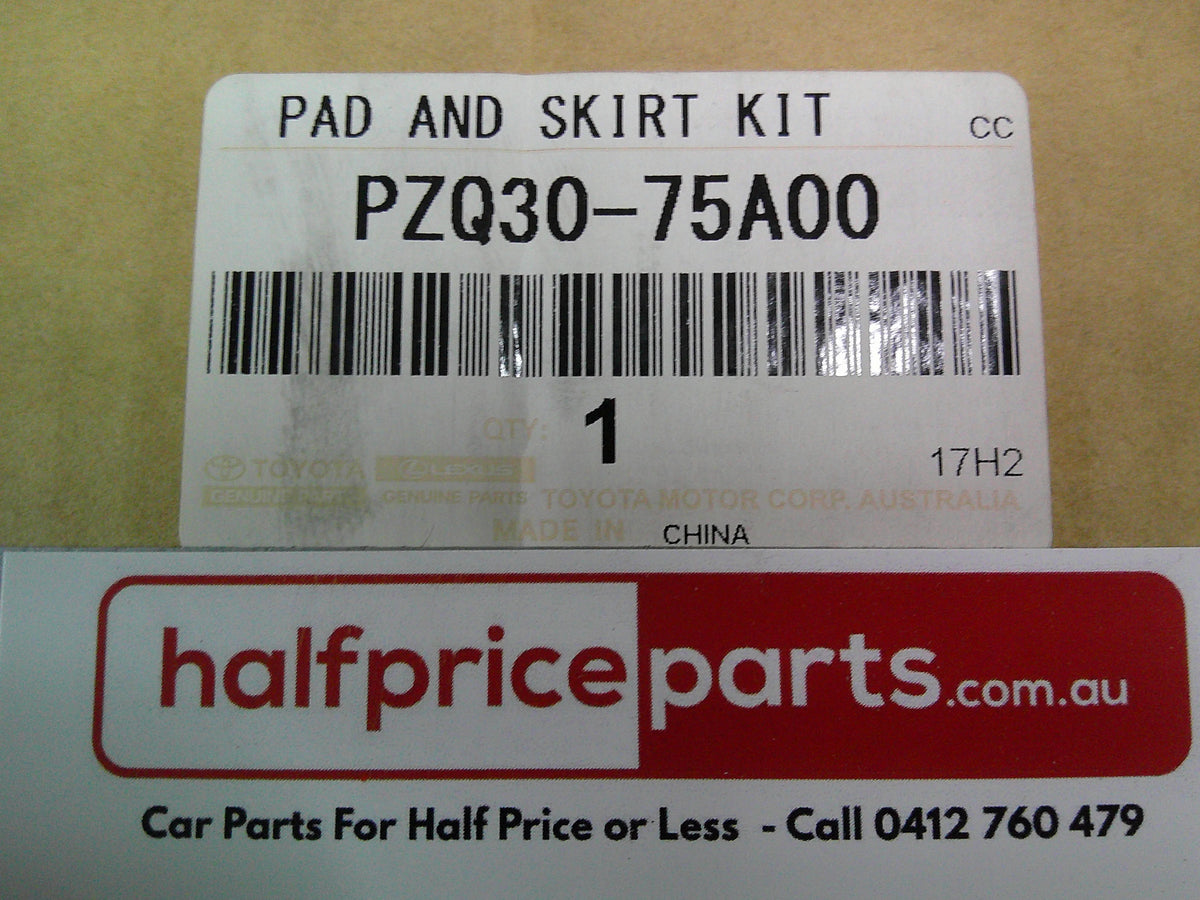 Toyota Hilux Dual Cab Genuine Aero Style Roof Rack Feet Only Replacements New Part