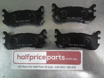Bendix Rear Brake Pad Set Suits Mazda 323 Protege/323 Astina  New Part
