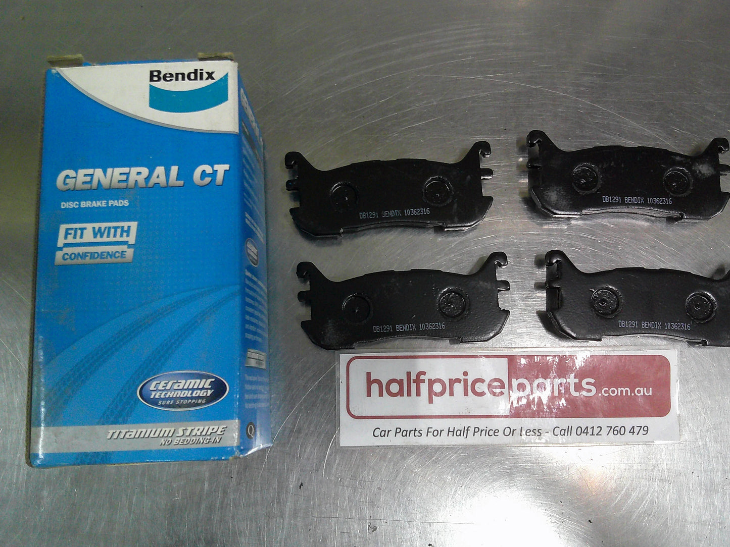 Bendix Rear Brake Pad Set Suits Mazda 323 Protege/323 Astina  New Part