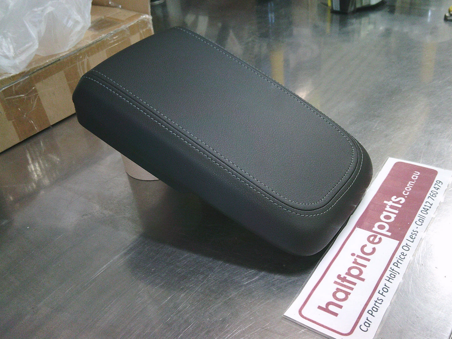 Holden CG Captiva Genuine Centre Console Lid/Armrest With White Stitching New Part