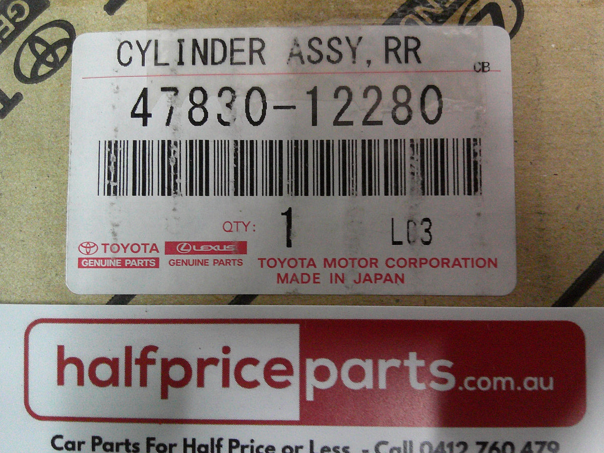 Toyota Corolla Genuine Right Hand Rear Brake Caliper Assembly New Part