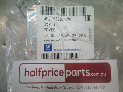 Holden Astra AH Genuine Right Hand Headlight Washer Cover New Part