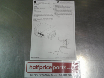 Holden VE Series II SV6/SS/SSV Redline Genuine Lower Insect Grille New Part