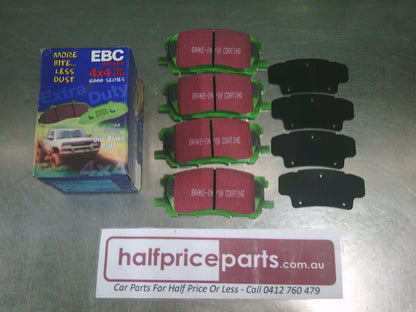 EBC Greenstuff Front Disc Brake Pad Set Suit Lexus RX - New Part