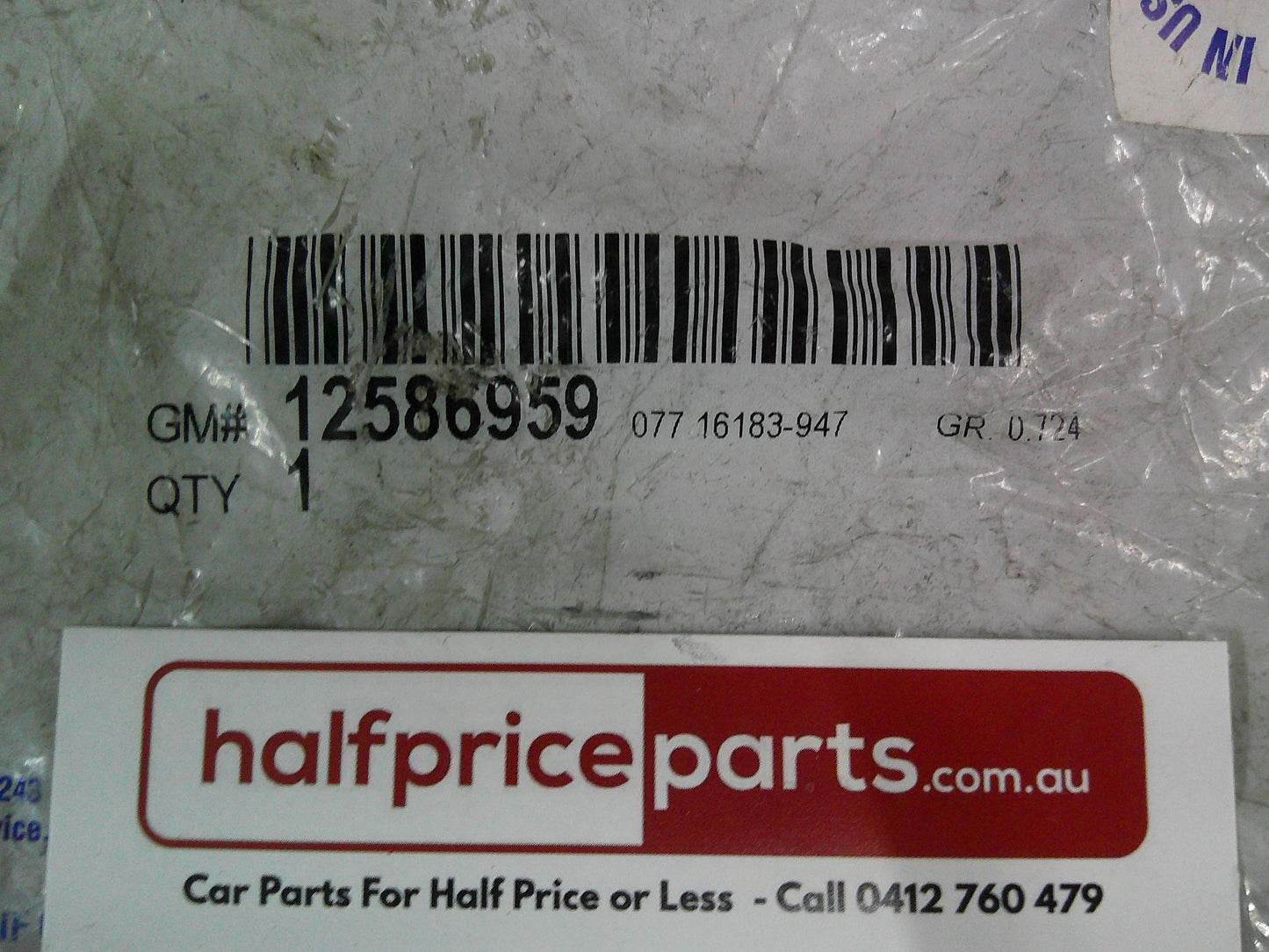 Holden VZ/VE V6 Commodore/CG Captiva/RA Rodeo/WM Statesman Genuine Timing Chain Guide (Oil Pump) New Part