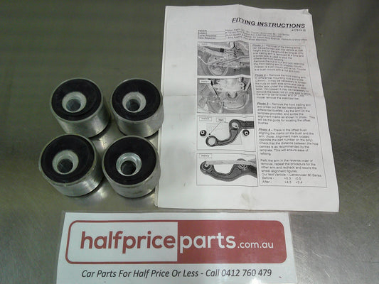Super Pro Caster Radius Arm To Diff Bush Mount Kit Suits GQ/GU Patrol/Toyota Landcruiser/Ford Maverick New Part