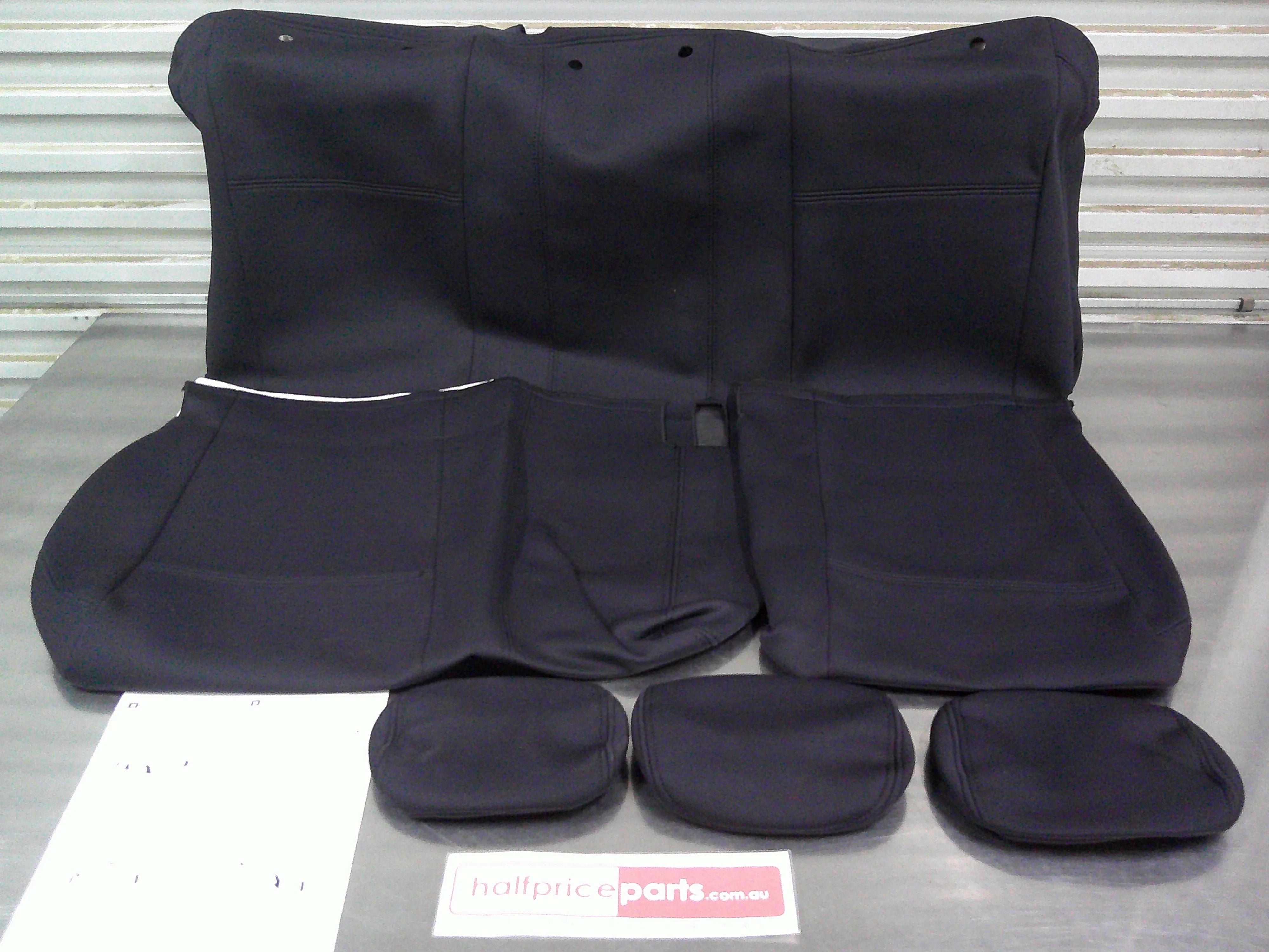 Holden RG Colorado Crew Cab Genuine Neoprene Rear Seat Covers New Part ...