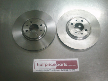 RDA Standard Front Disc Rotor (Pair) To Suit Alfa Romeo GTV / Spyder - New Part