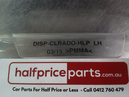 Holden RG Colorado Left Hand Head Light Protector ONLY Used Part