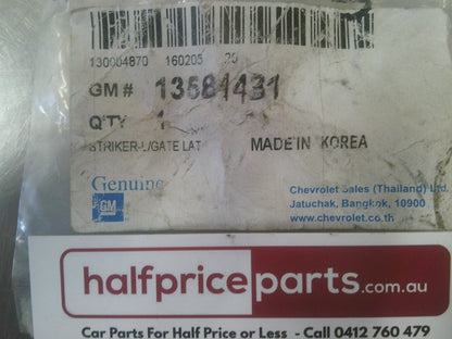 Holden TM Barina/JH Cruze/Equinox Genuine Tailgate Latch Striker New Part