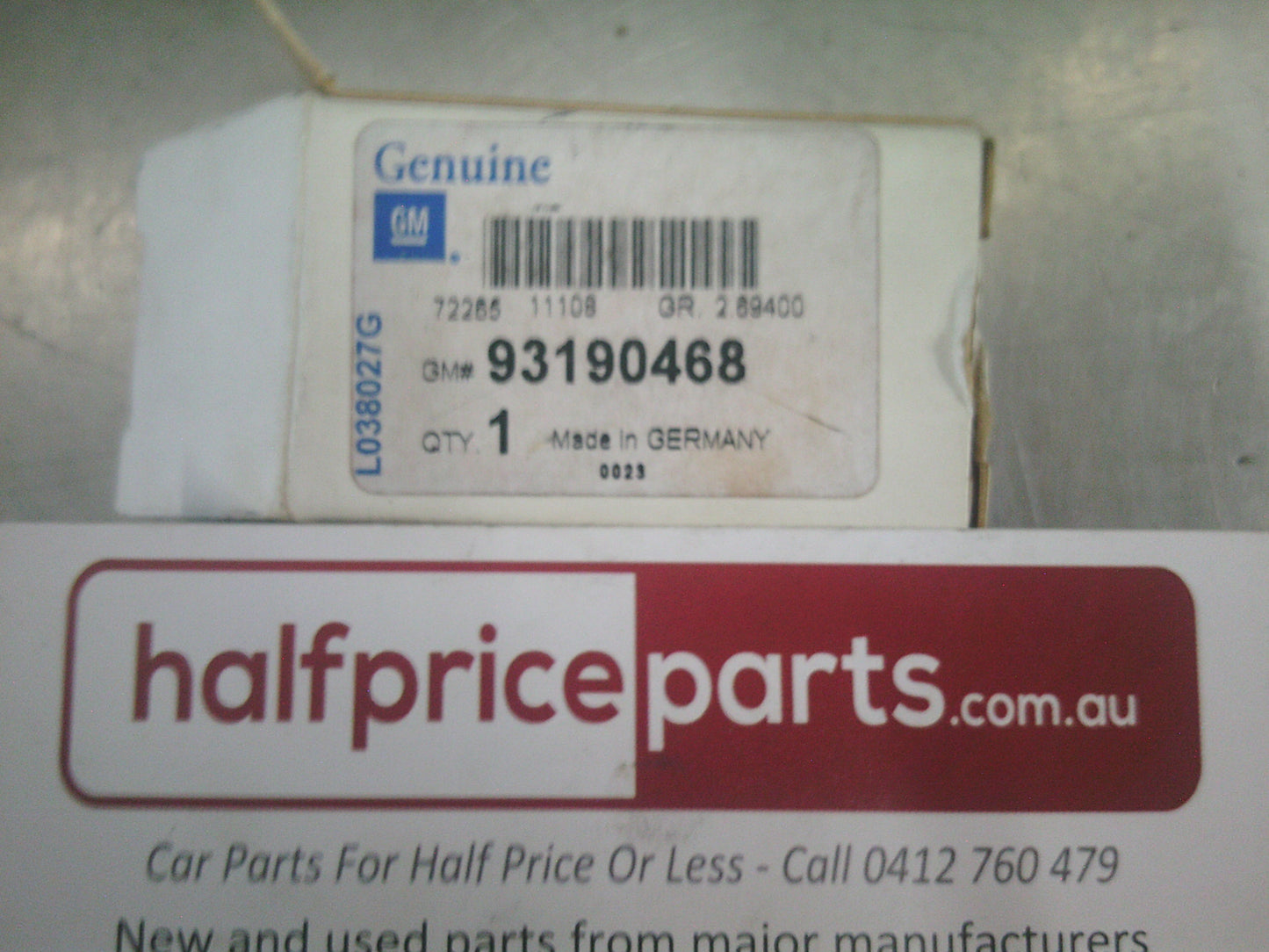 Holden Genuine Fog Light Bulb - New Part