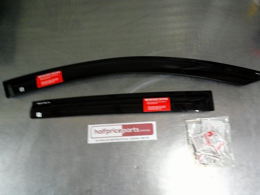 Holden Barina Spark Genuine Right Hand Front And Rear Tinted Weather Sheilds New Part