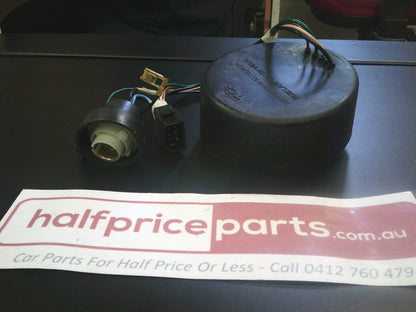 Holden Camira Genuine Headlight Rear Cover with Wiring - New Part