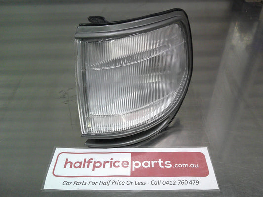 Depo Left Hand Front Park Light Suits Toyota Landcruiser 80 Series (With Grey Surround) New Part