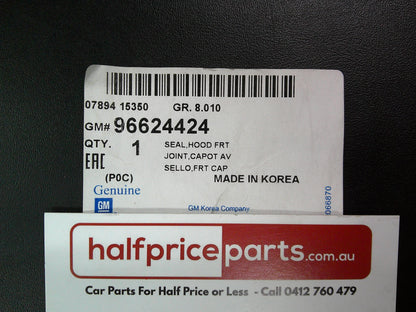 Holden CG Captiva Genuine Front Bonnet Seal New Part