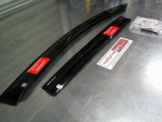 Holden Barina Spark Genuine Right Hand Front And Rear Tinted Weather Sheilds New Part
