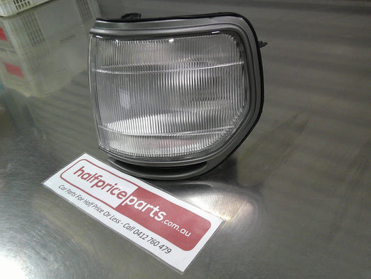 Depo Left Hand Front Park Light Suits Toyota Landcruiser 80 Series (With Grey Surround) New Part