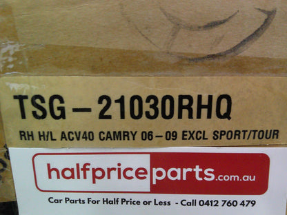 Depo Right Hand Front Head Light Suits Toyota Camry ACV40 Used Part