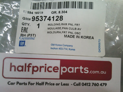 Holden Trax Genuine Right Hand Rocker Cover (Anthracite) New Part
