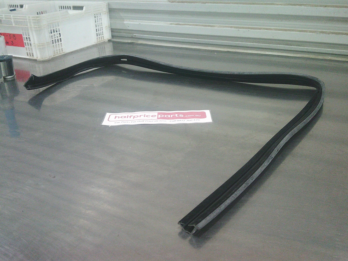 Holden AH Astra Genuine Left Hand Rear Door Window Run Channel New Part