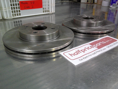 AC Delco Rear Disc Rotors Suits Mazda 2 DE Hatch/Sedan (Sold As Pair Only)  New Part